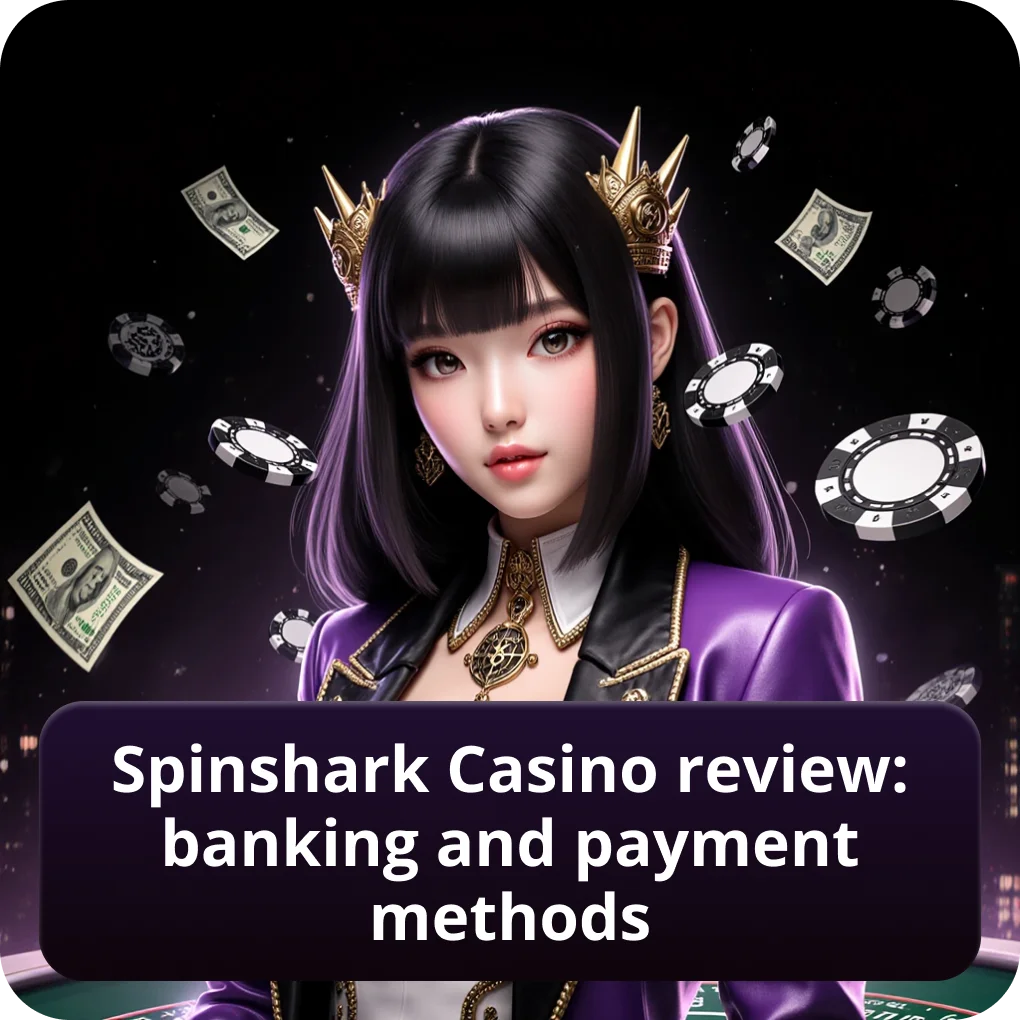 Spinshark Casino Review: Banking and payment methods withdrawals Spinshark Casino Review: Banking and payment methods